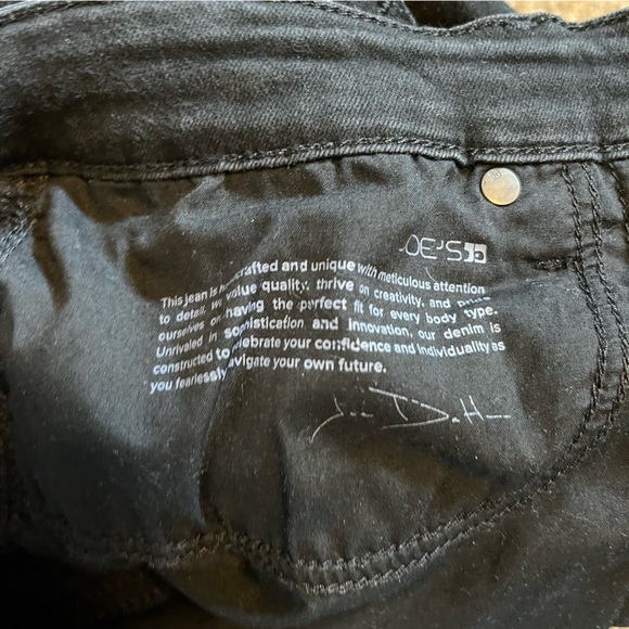 Joes Jeans Flawless The Charlie High Rise Skinny Jeans Black Stretch Denim 32 - Picture 9 of 12